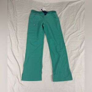 NWT Figs Technical Collection Unisex Green Medical Pants Size S